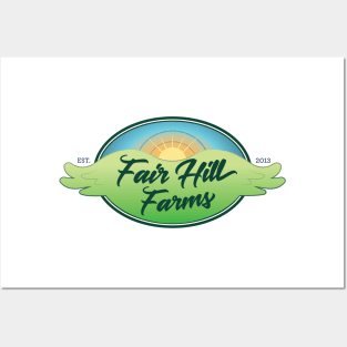 Fair Hill Farms Logo • Color Posters and Art